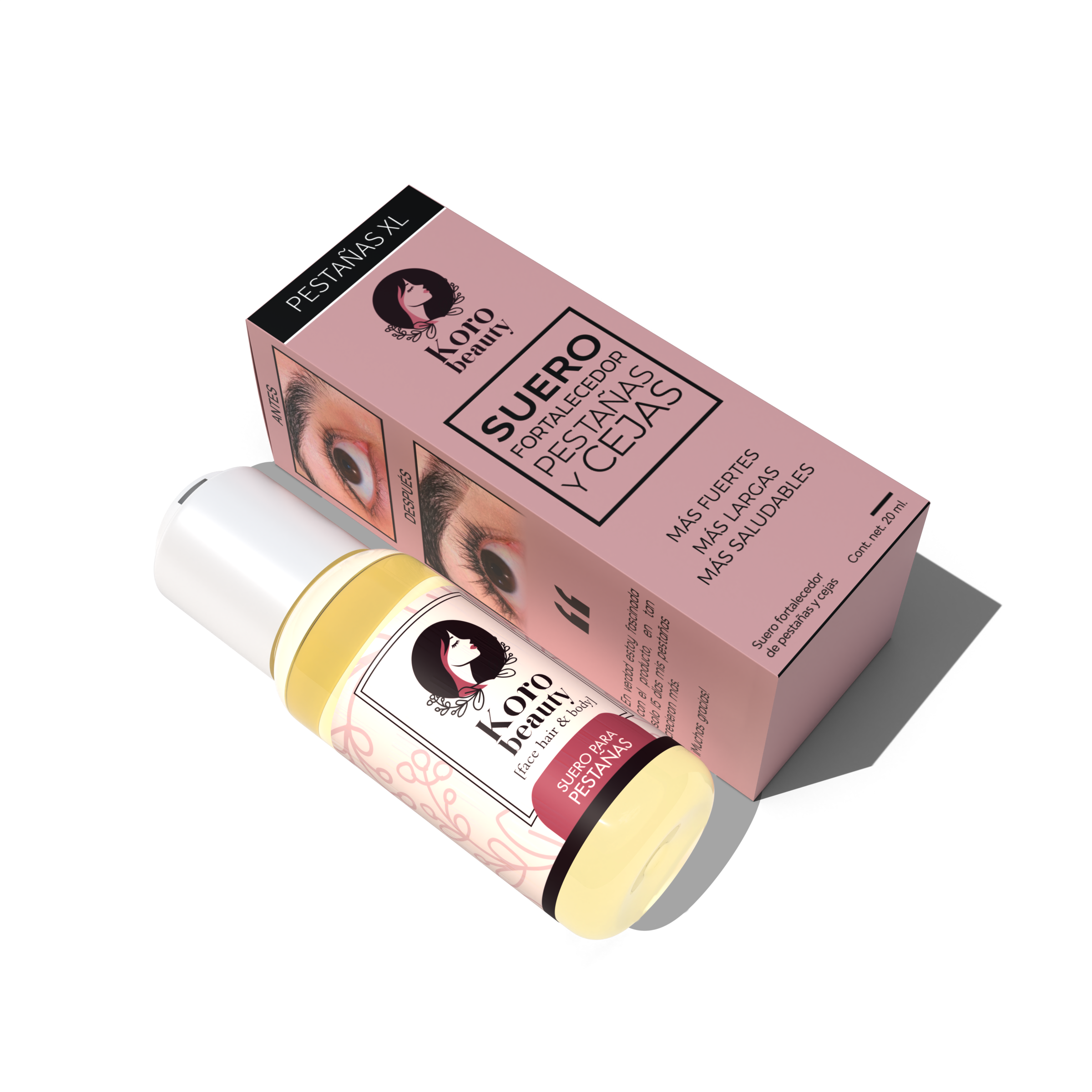 Suero para pestañas y cejas