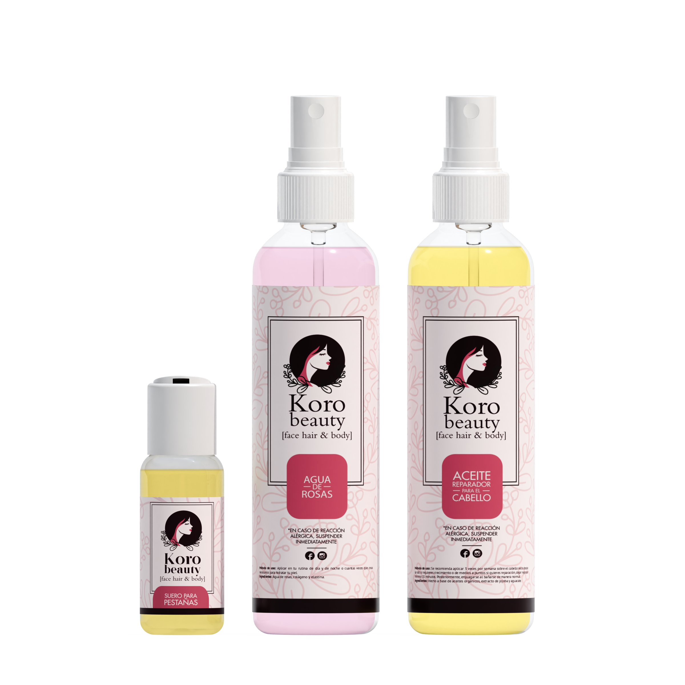KIT BELLEZA PARA PESTAÑAS, CABELLO Y PIEL